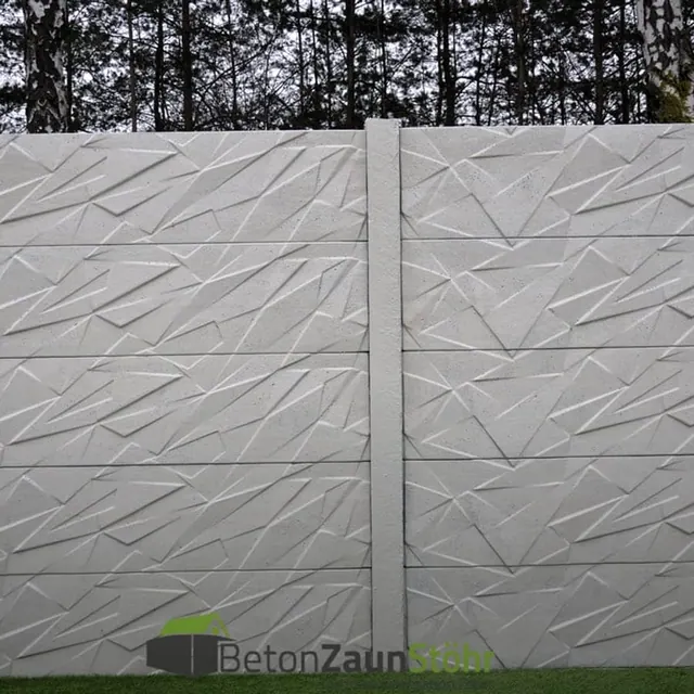 Betonzaun Line-X