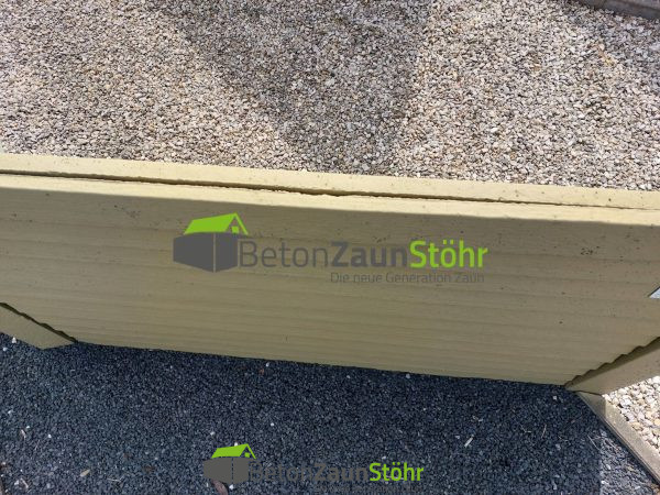 Nord gerade beidseitig mit 2 Platten Natural ohne Farbe