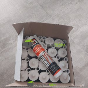Betonacryl Dichtmasse 300ml in weiß (1 L 16,25 €)