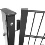 Einflügeliges Tor Industrietor 180° Öffnungswinkel Vollrahmen – Bild 2