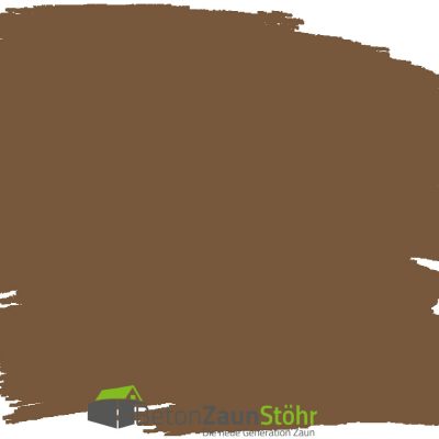 Dunkelbraun-Fassadenfarbe